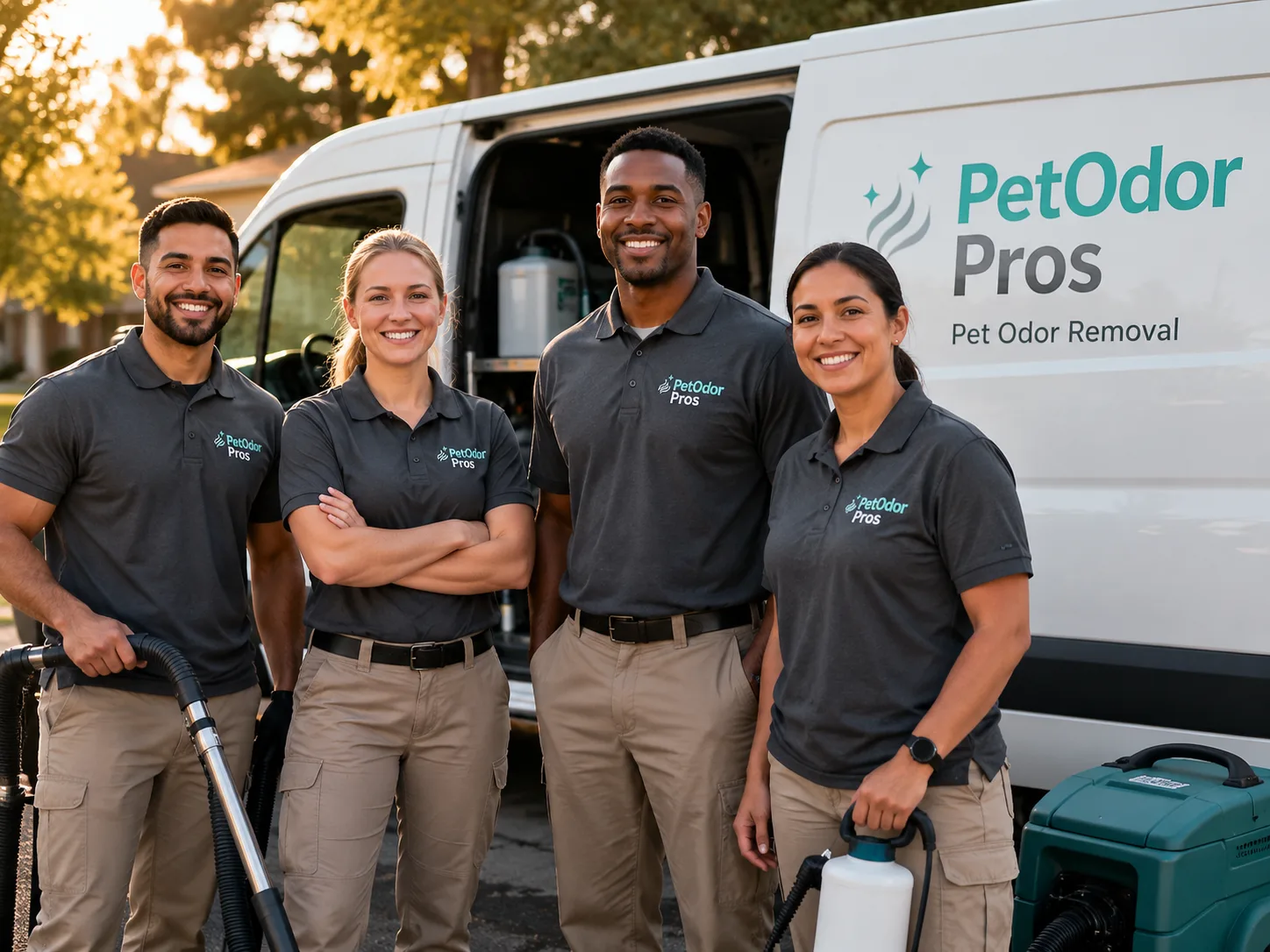 Pet Odor Removal team serving Shirland, IL